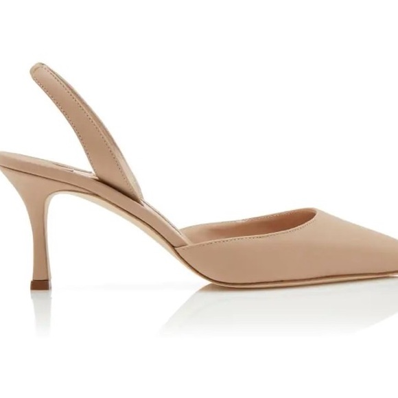CAROLYNE 70 Slingbacks
Light Beige Nappa Leather Slingback
Pumps. - Picture 3 of 3